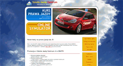 Desktop Screenshot of nauka-jazdy.com